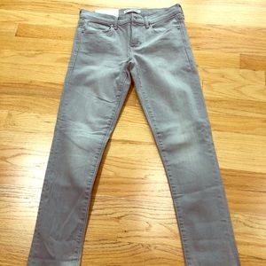 Banana Republic Skinny Ankle Size 25 Gray. NWT